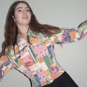 Women's vintage Jordache jean jacket size small